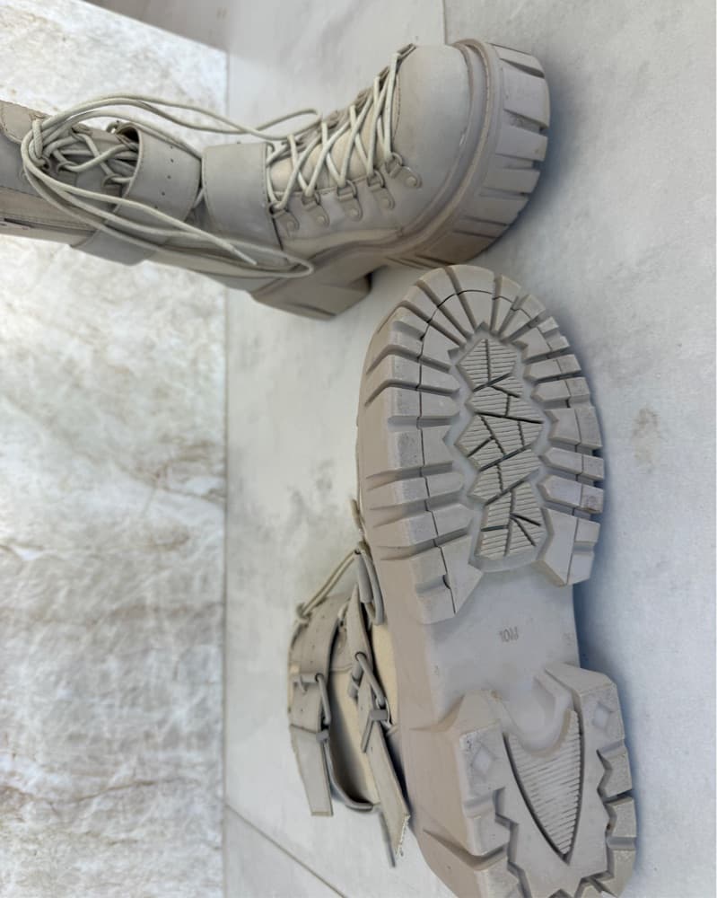 Rugged Platform Desert Hiking Boots - Image 2