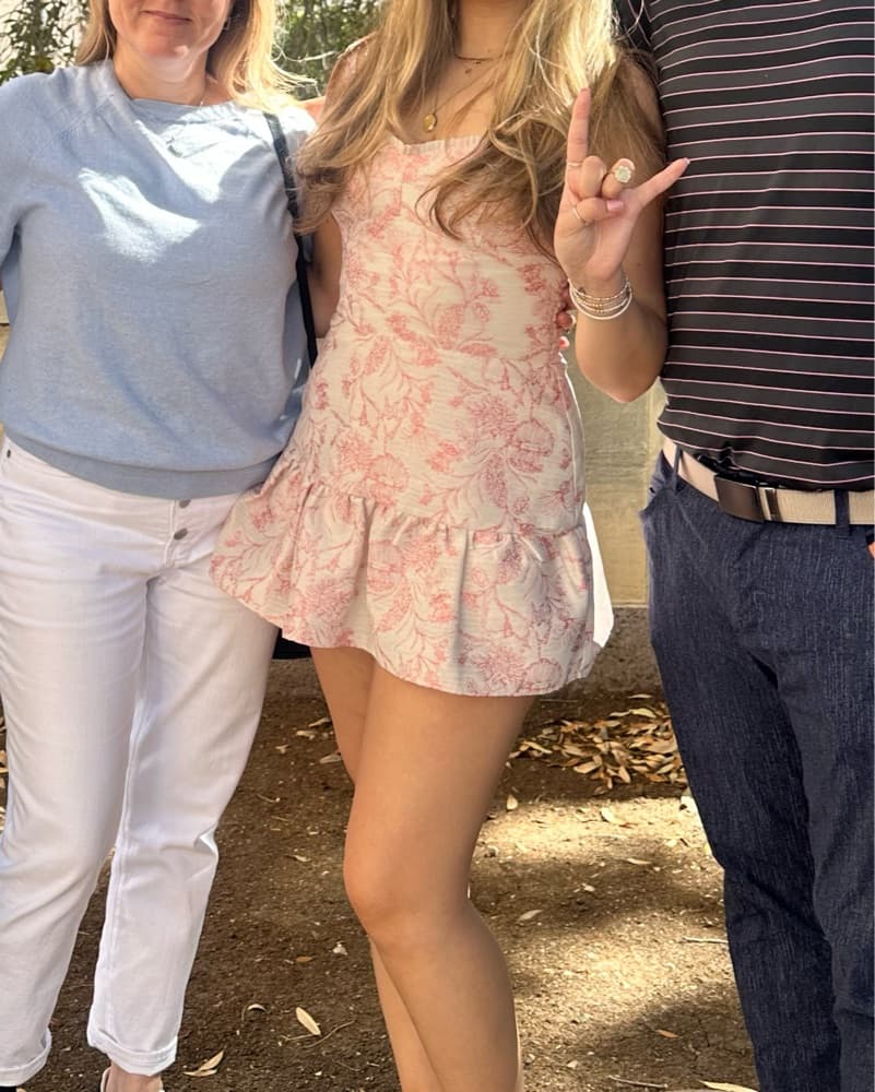 Pink Floral Dress - Image 2