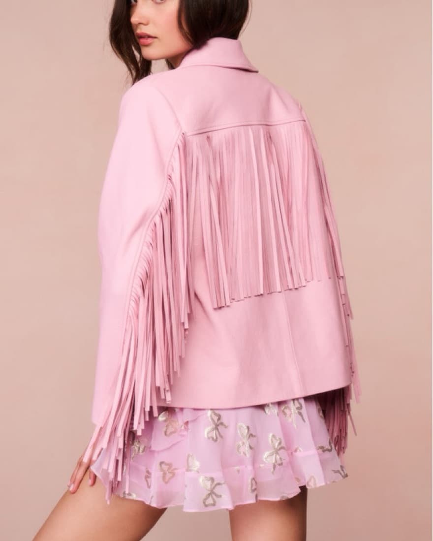 Loveshackfancy Fringe Jacket  - Image 5