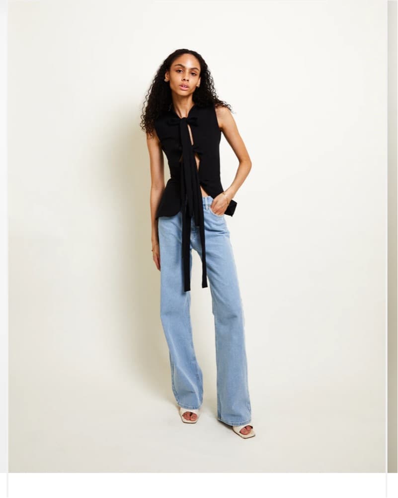 Atelier Tulpe Bowtie Top Date Night Top - Image 4