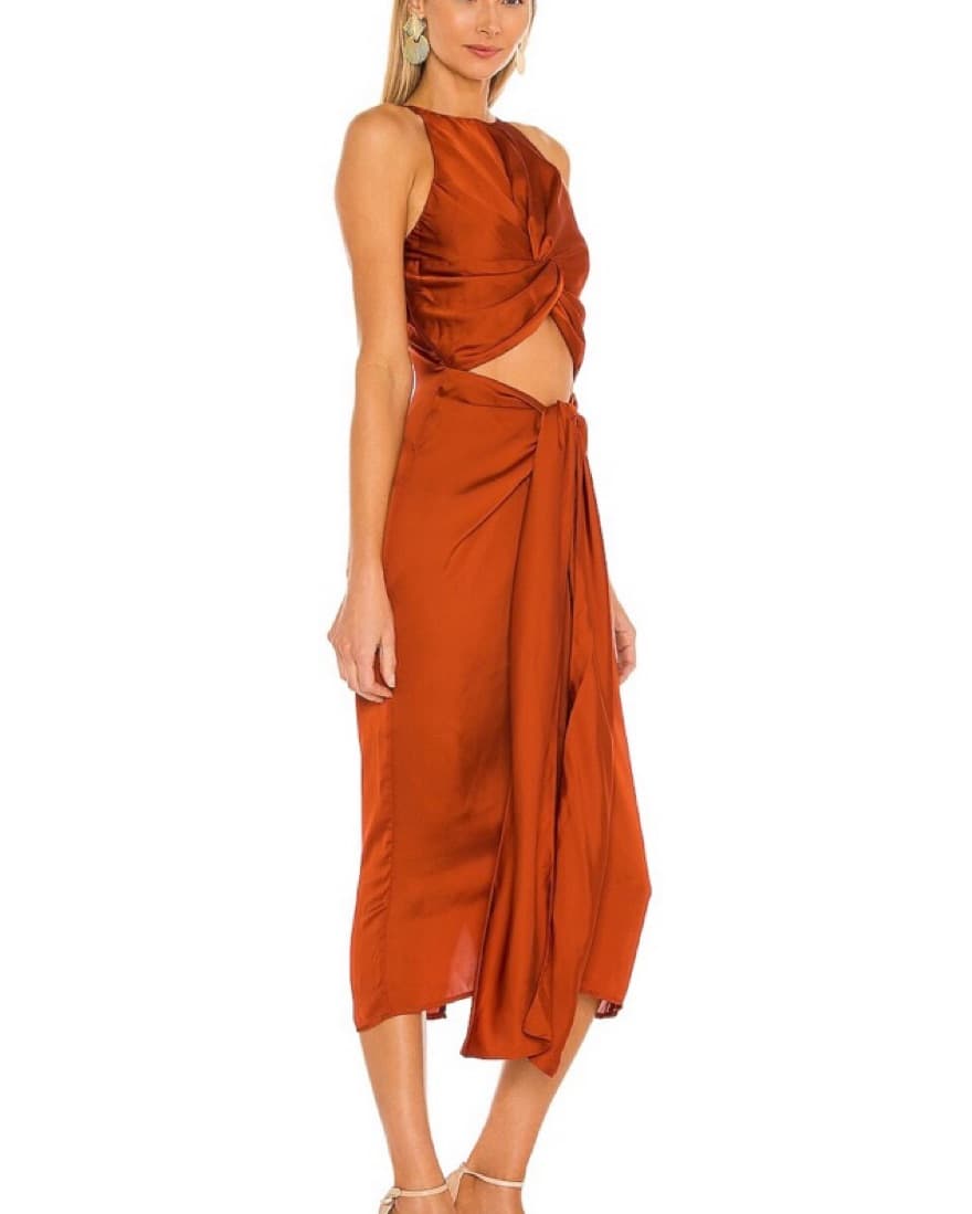 Andrea Iyamah Cut Out Dress - Image 1