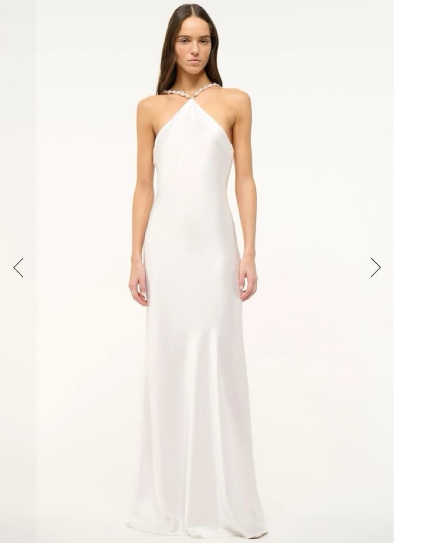 STAUD Cadence Pearl Bridal Dress Bride - Image 1