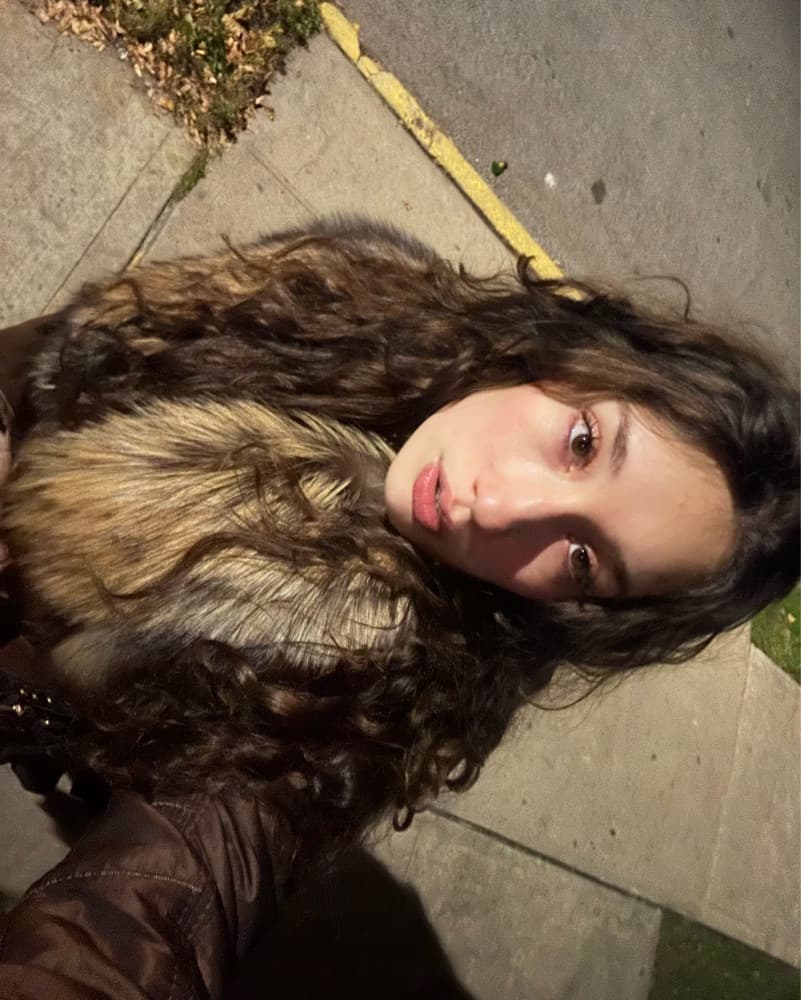 Real Wolf Fur Coat  - Image 1