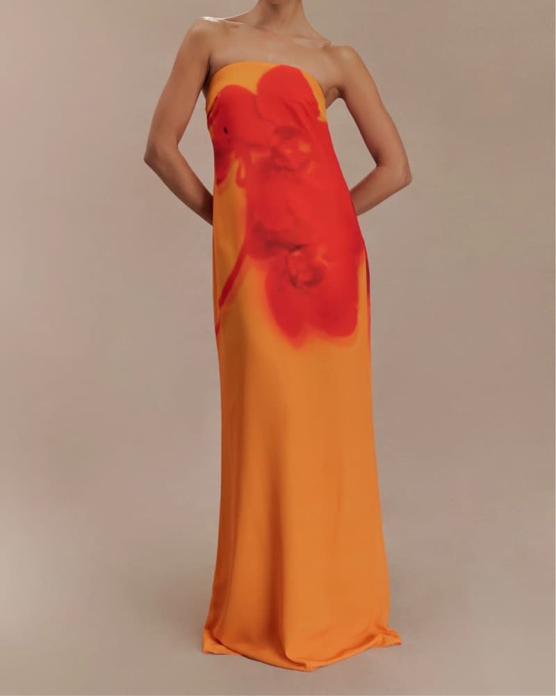 Meshki Amaya Koi Orchid Maxi Dress - Image 2