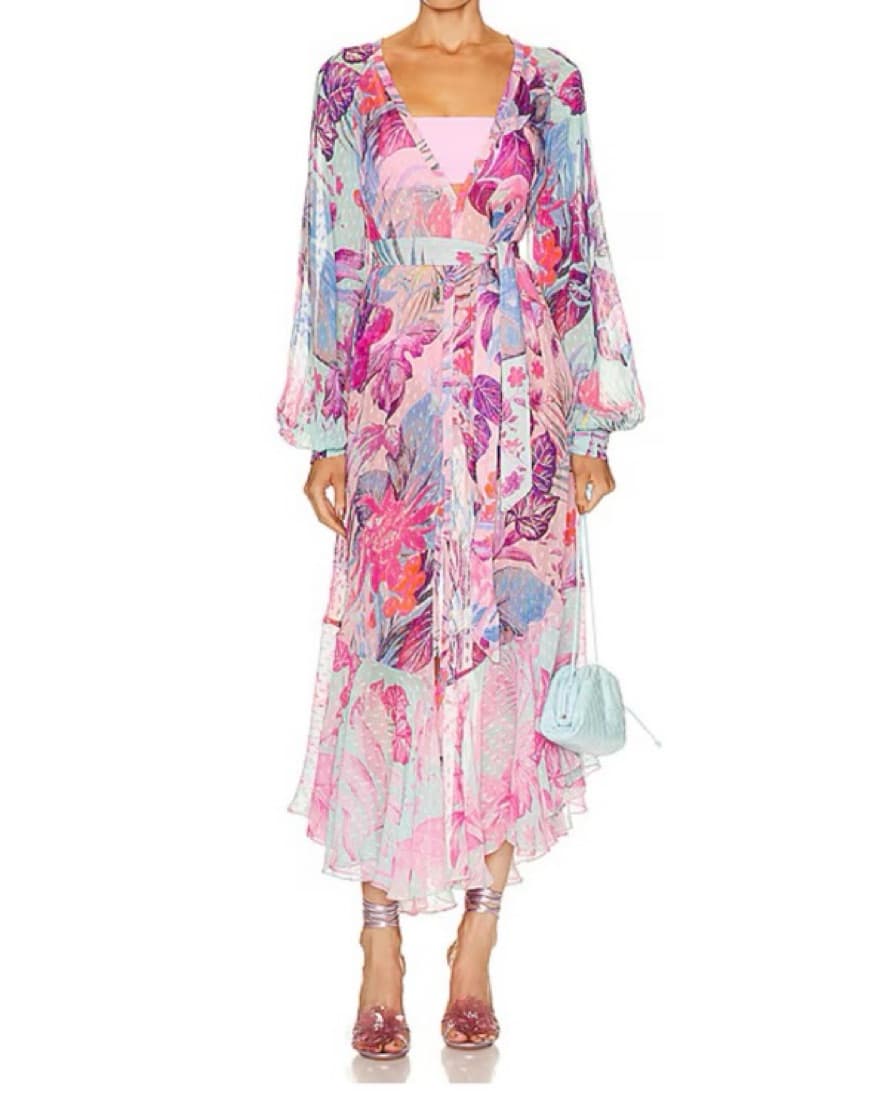 Rococo Sand Cape Dress - Image 2
