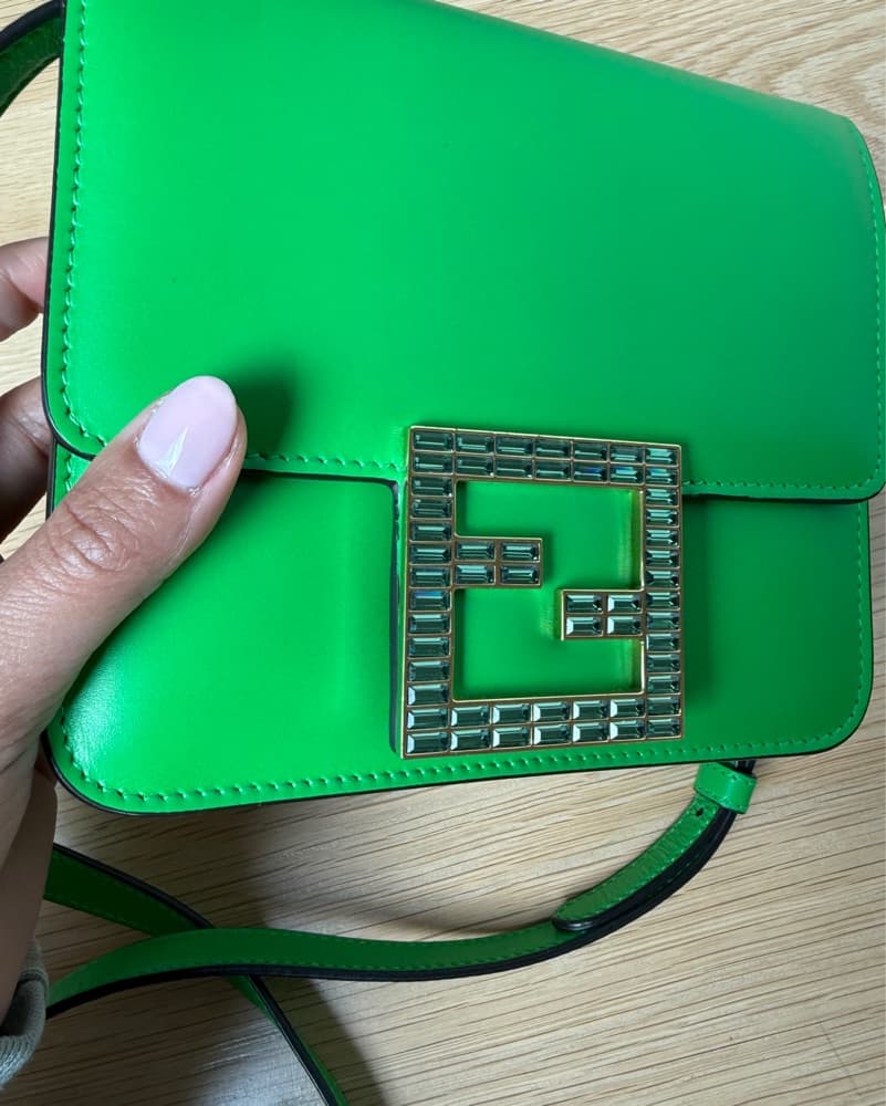 Green Fendi Purse - Image 3