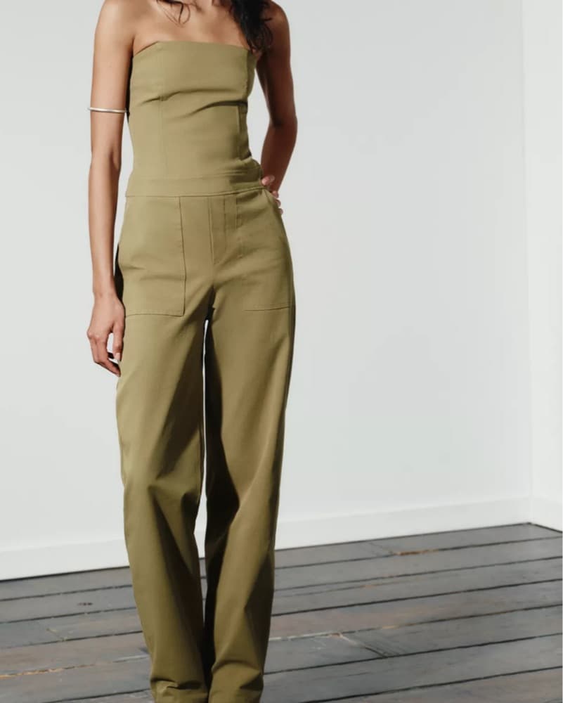 Green Safari Jumpsuit  - Image 2