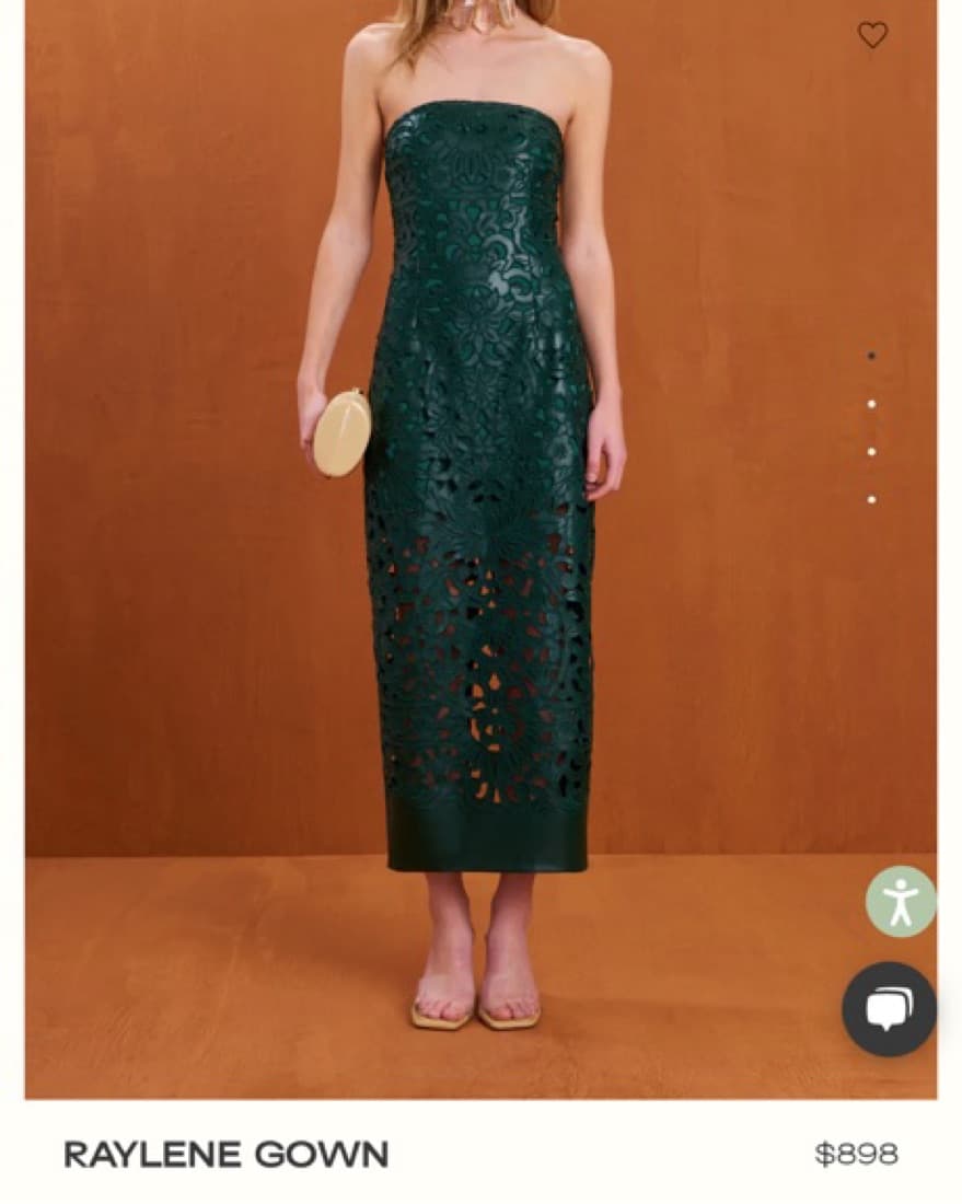 Cult gaia Green Raylene Dress - Image 1
