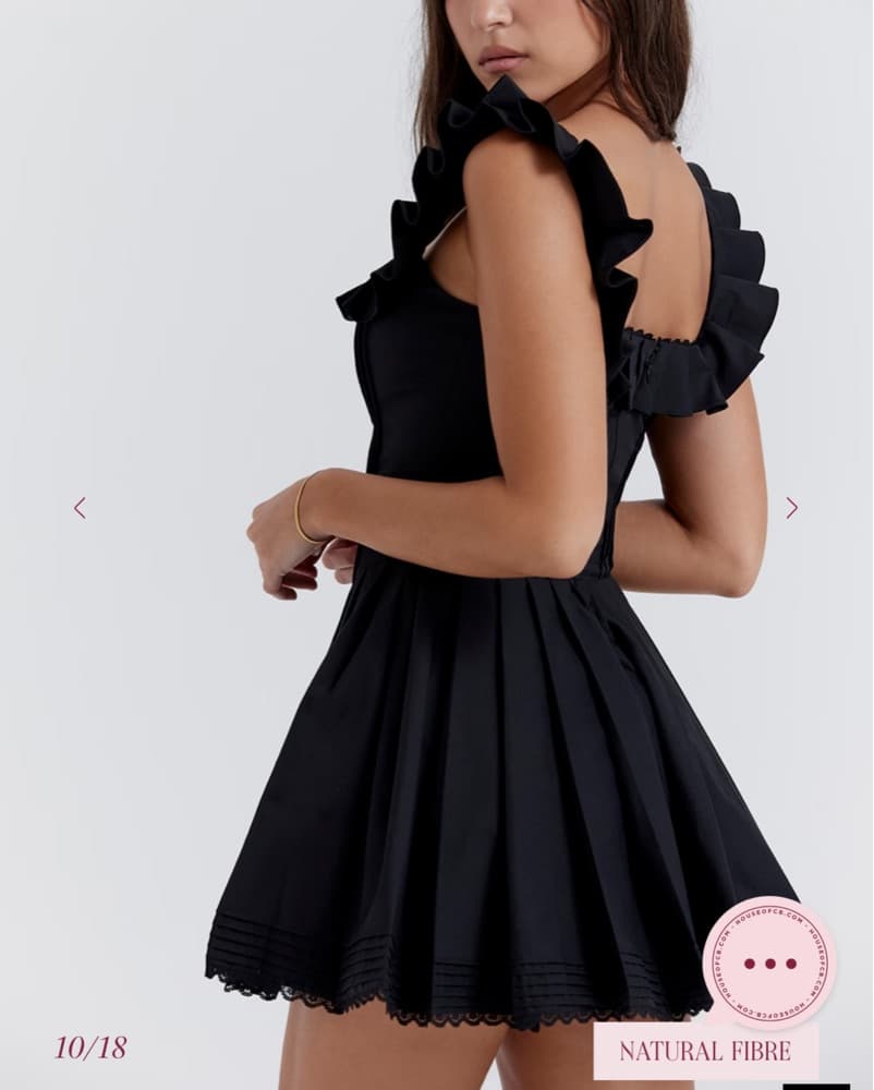 Super Cute Black House Of Cb Dress - Image 3