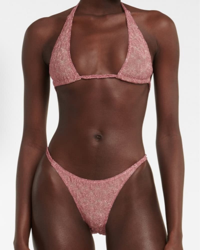 Missoni Leaf And Lamé Bikini - Image 3