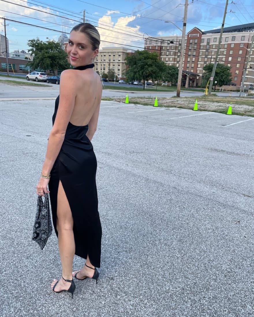 Black Evening Dress  - Image 3