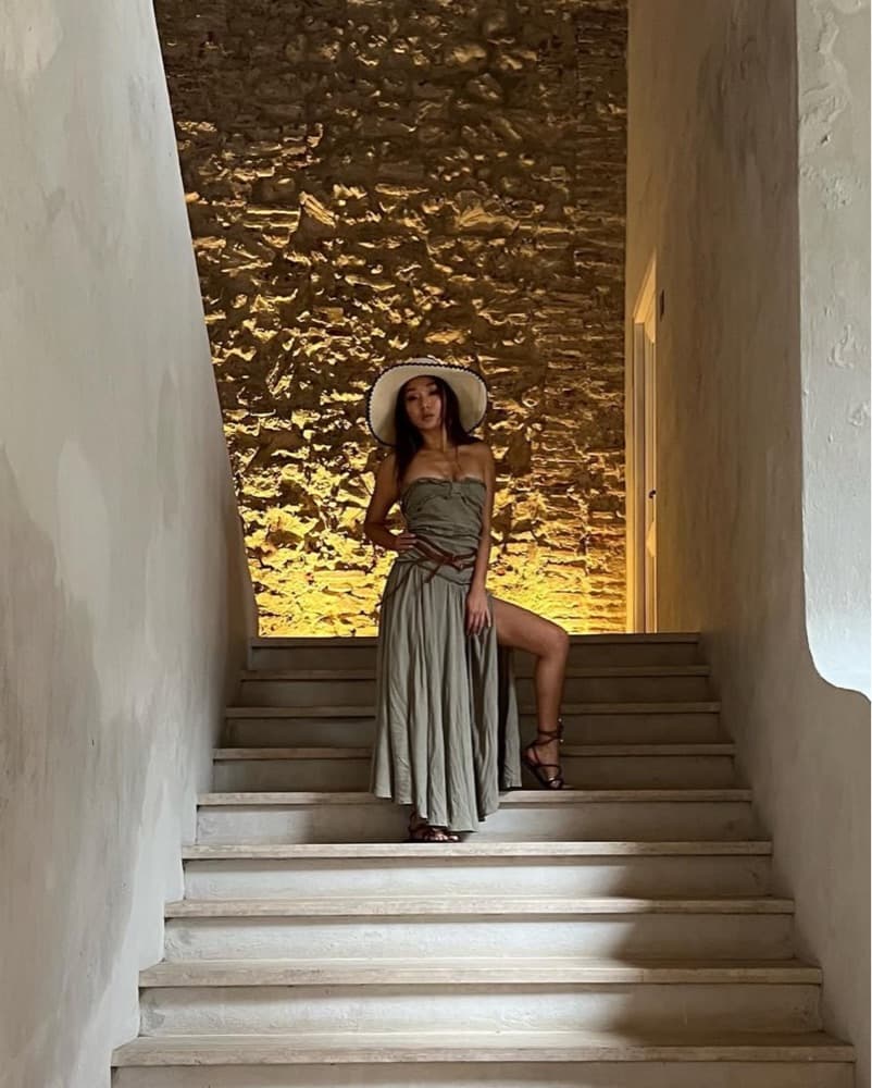 Elegant Grecian-Inspired Maxi Dress - Image 4