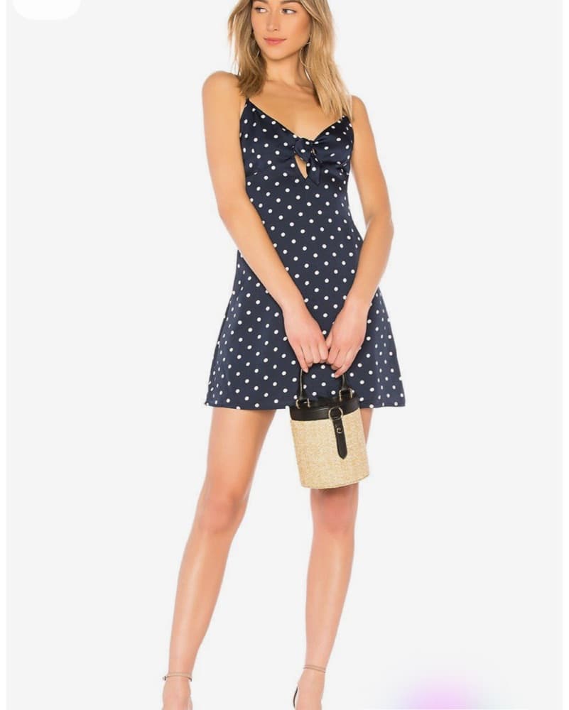 Tie Front Dress - Image 1