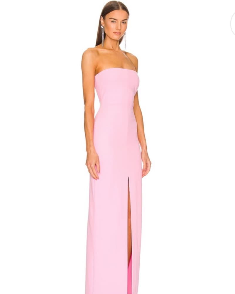 Solace London Bysha Bubblegum Maxi Dress - Image 2