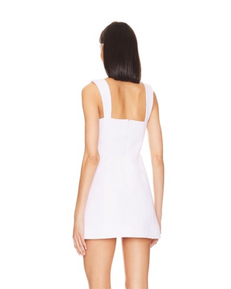 MAJORELLE Clemence White Mini Dress  - Image 5