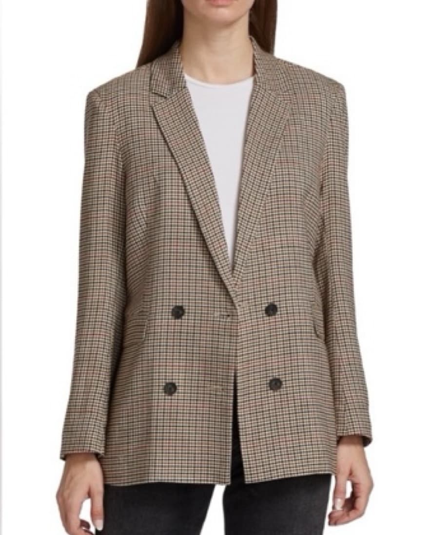 Rails Plaid Oversized Blazer - Image 1