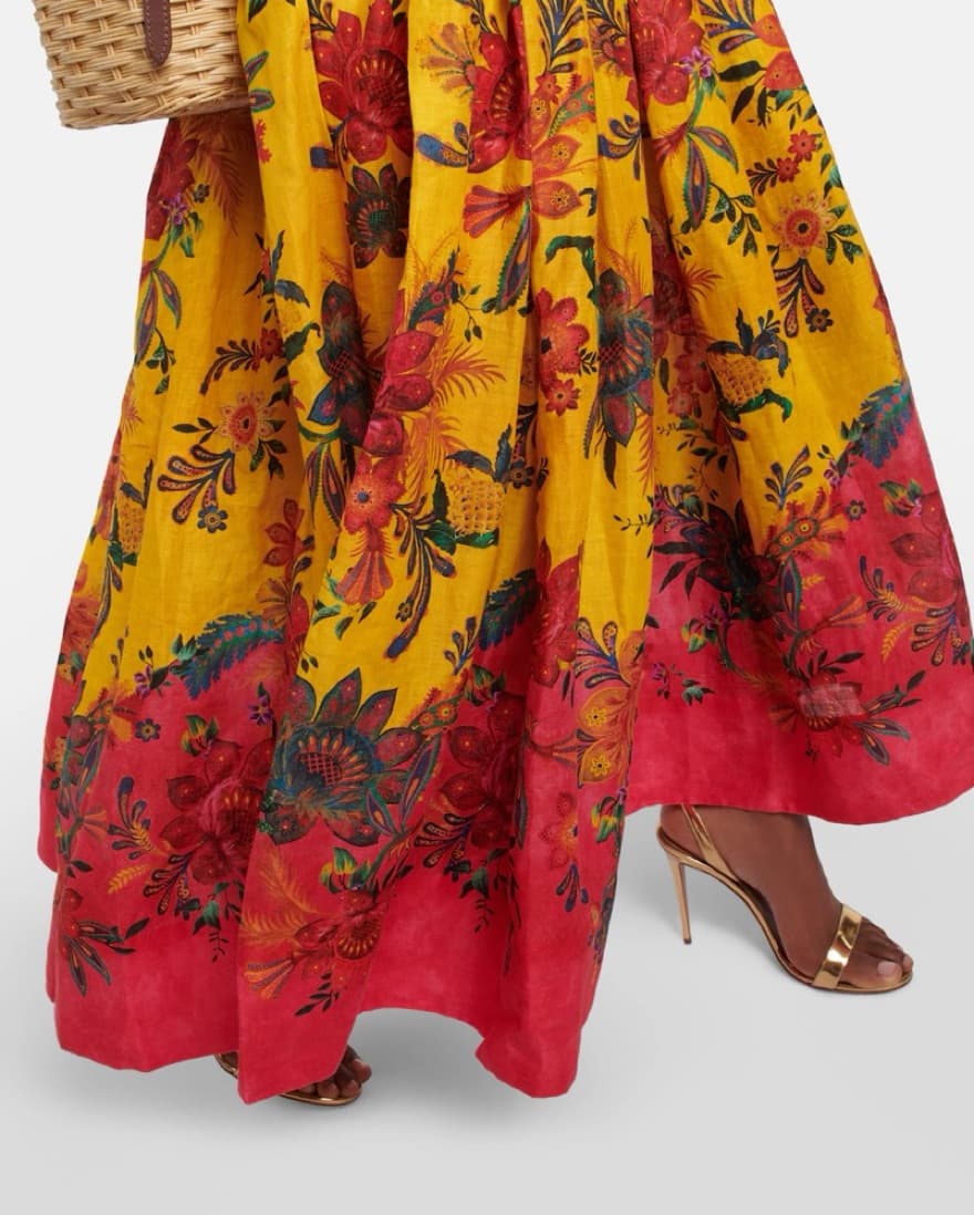 Zimmermann Ginger printed linen dress - Image 3
