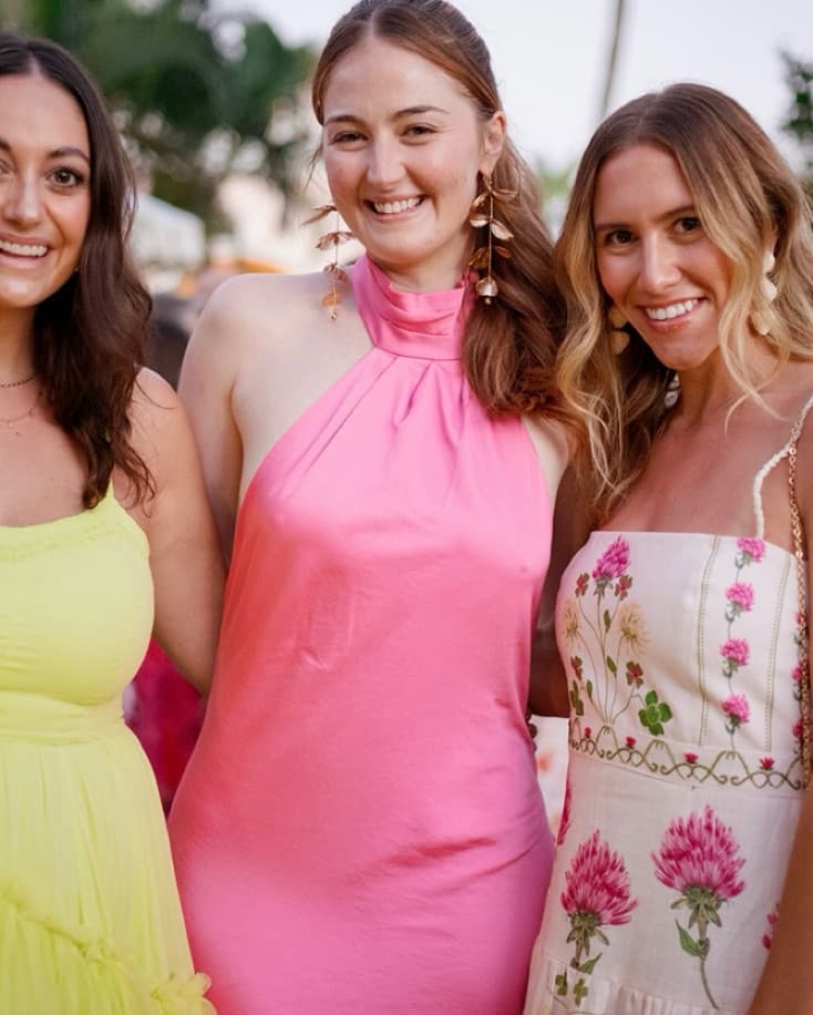 Vibrant Pink Formal Dress - Image 3