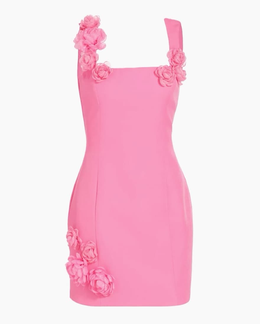 Pink Elliatt Trompe Mini Dress - Image 1