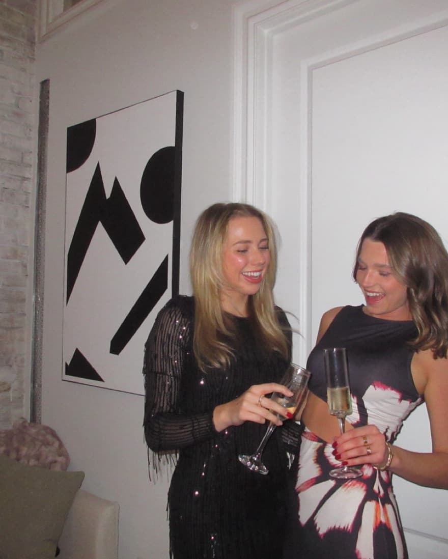Black Sparkly Zac Posen Party dress - Image 3