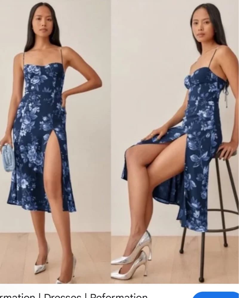 Reformation Juliette Dress in Lottie - Image 4