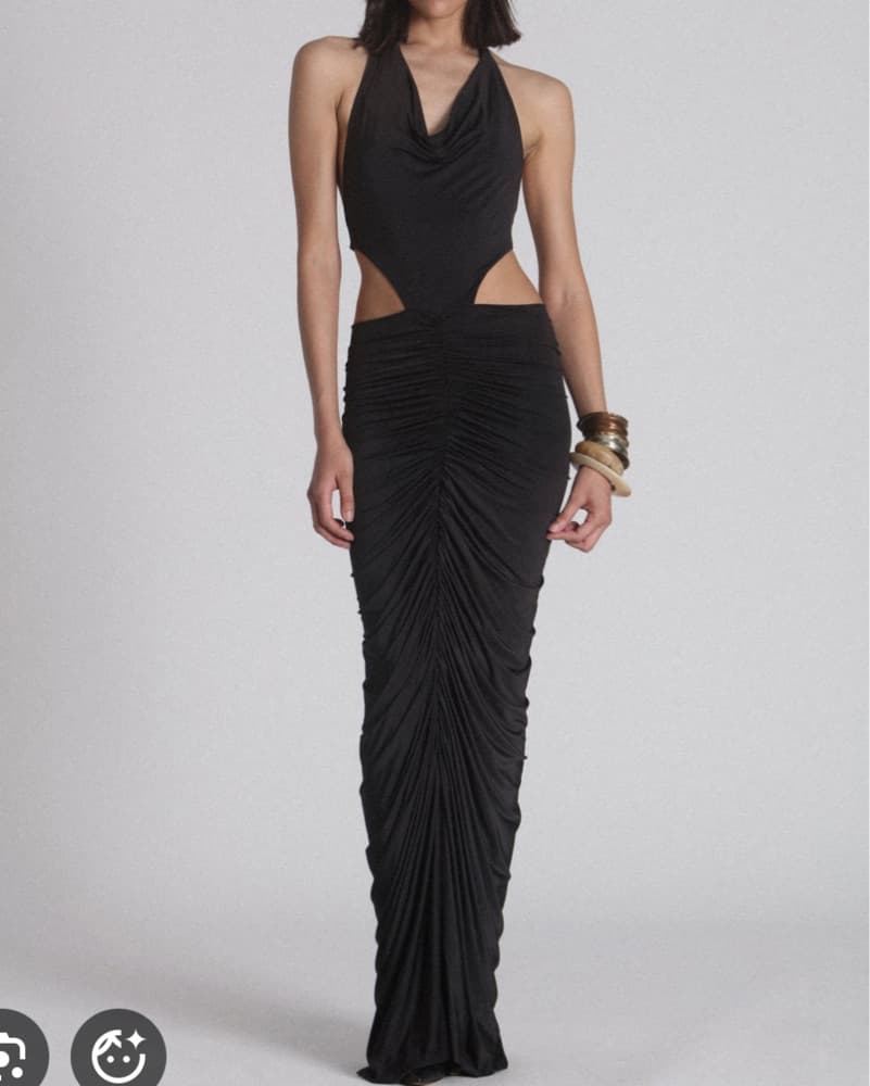 Bayse Uppereast Maxi In Black - Image 1