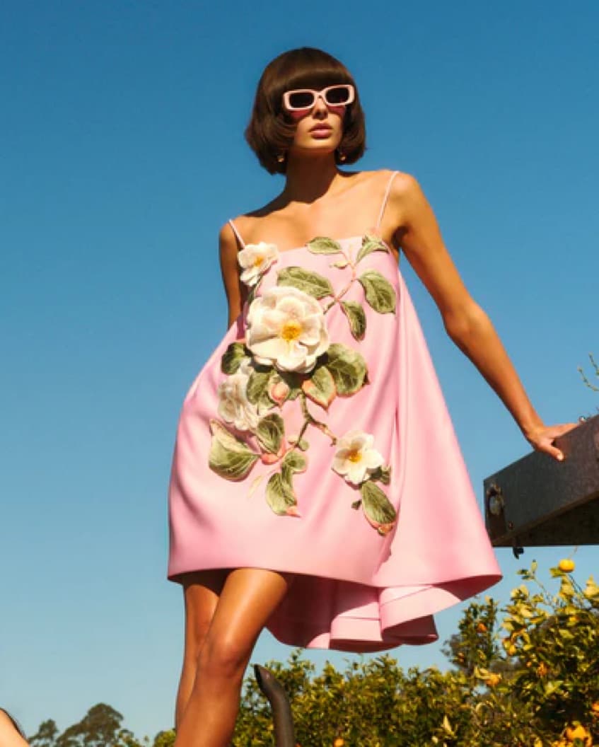 Leo Lin Felicia Dress | Pink Mini Dress, Pink Cocktail Dress - Image 2