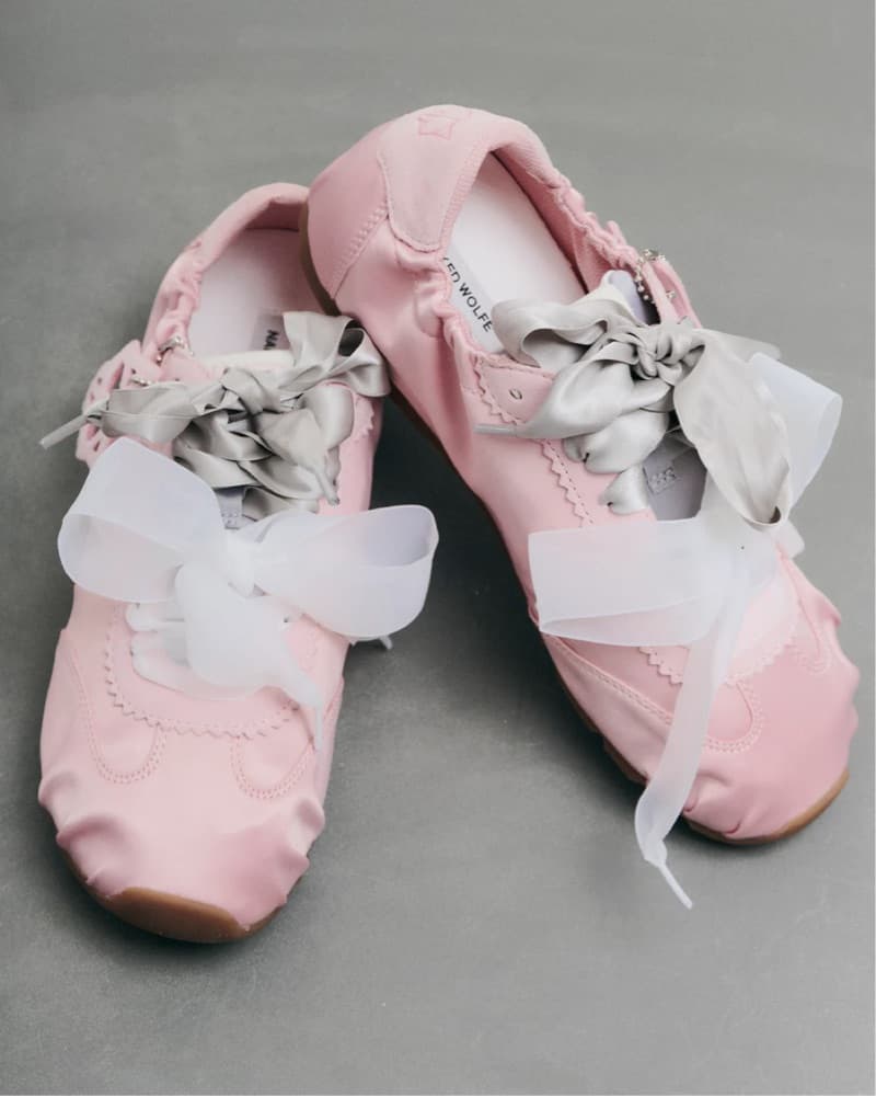 Naked Wolfe Pink Ballet Sneakers  - Image 1
