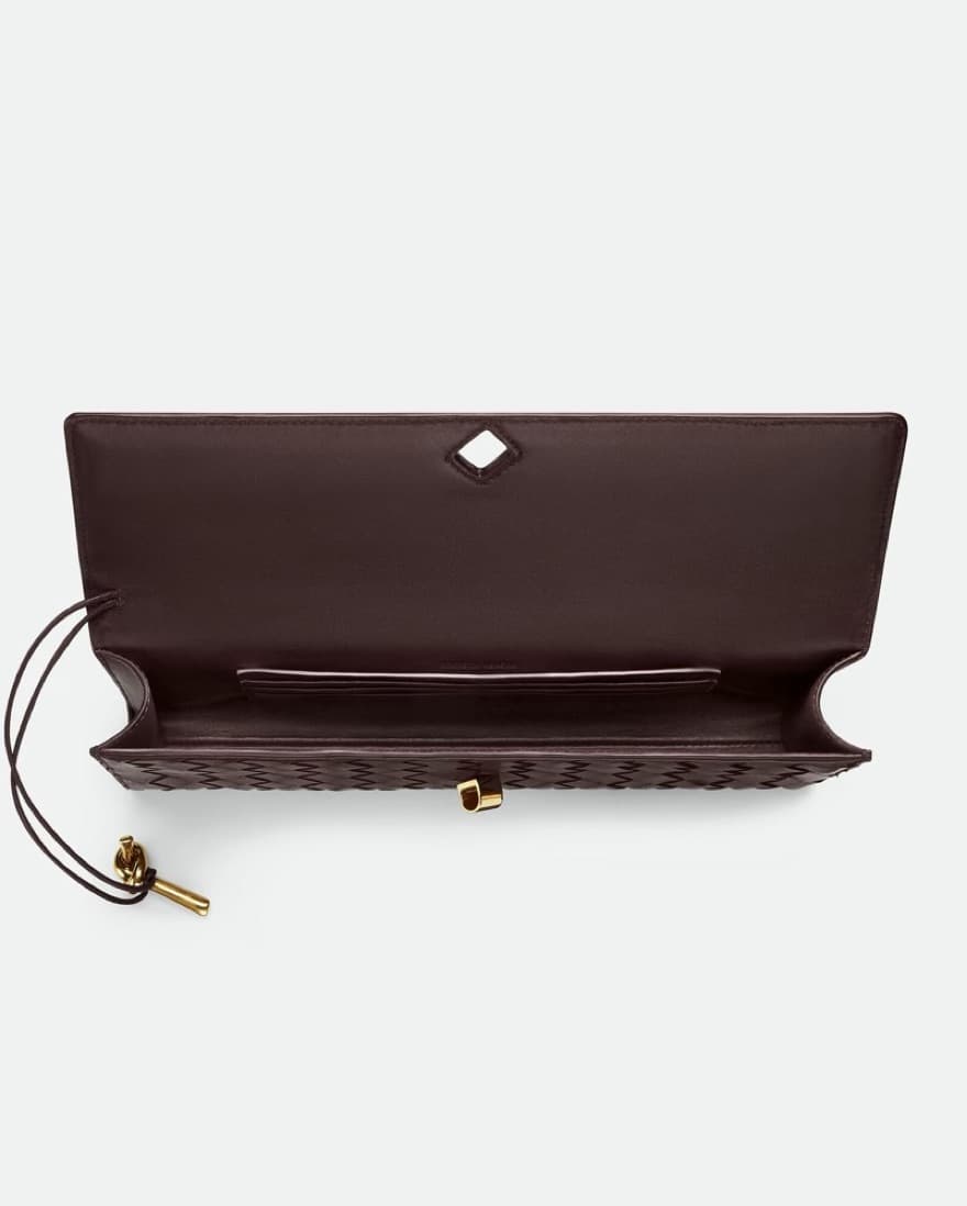 Bottega Veneta Andiamo Fondant Clutch - Image 4