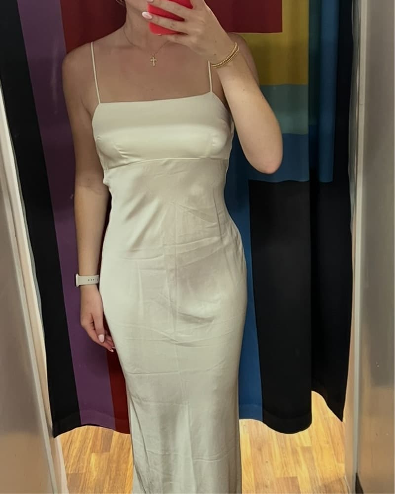 Abercrombie & Fitch Slip Cowl Back Dress - Image 3