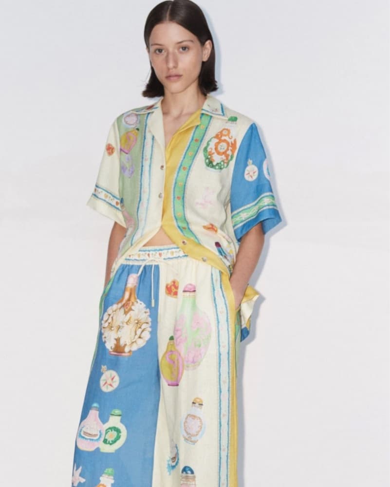 Linen Relaxed silhouette shirt - Image 4