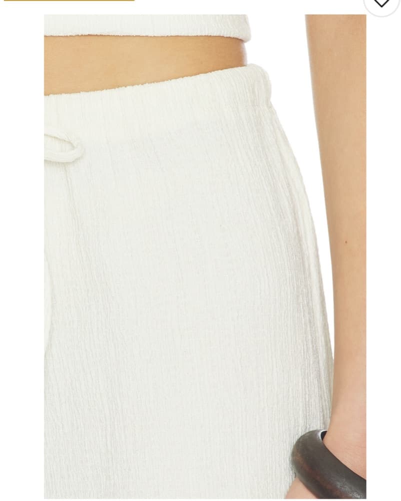 Cream Vacation Pants Set - Image 5