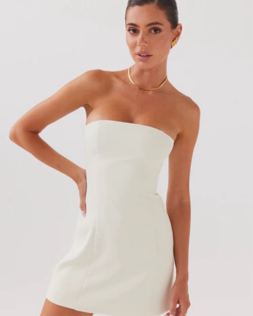 strapless short Dress - Image 1