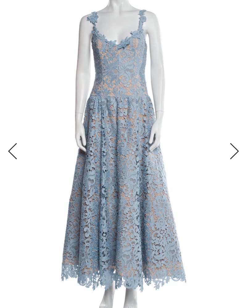 Alice And Olivia Lace Dress - Image 1