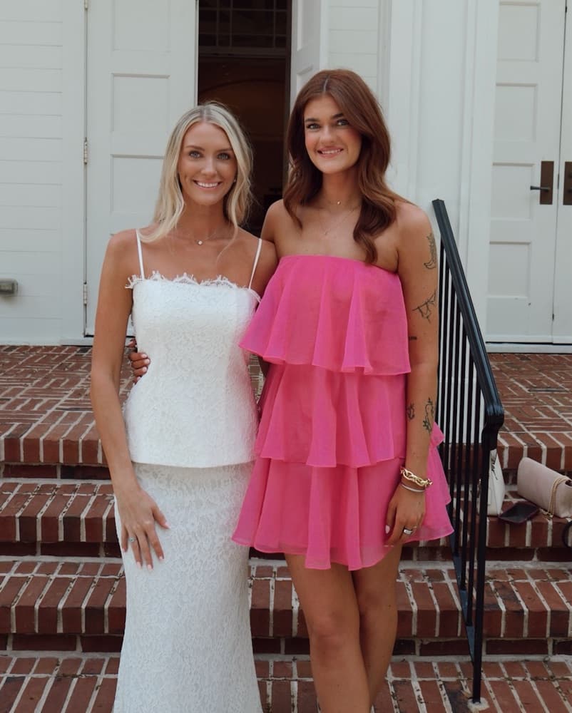 Pink Abercrombie Mini Dress - Image 1