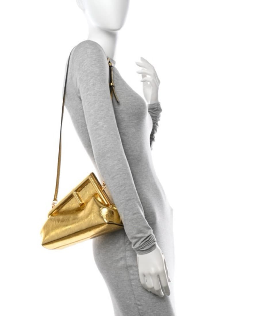 Fendi Gold Rock Millenium First Purse - Image 2