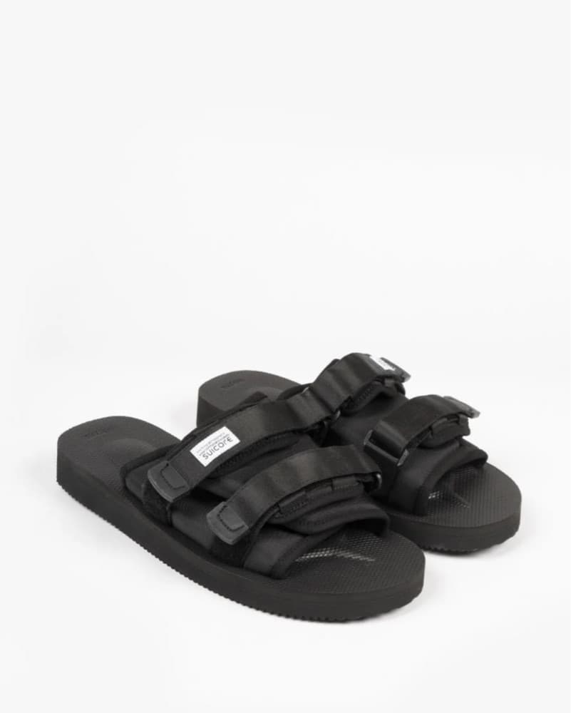SUICOKE MOTO-CAB SANDAL BLACK - Image 1