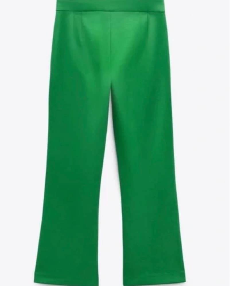 Zara Green Capri Pants - Image 4