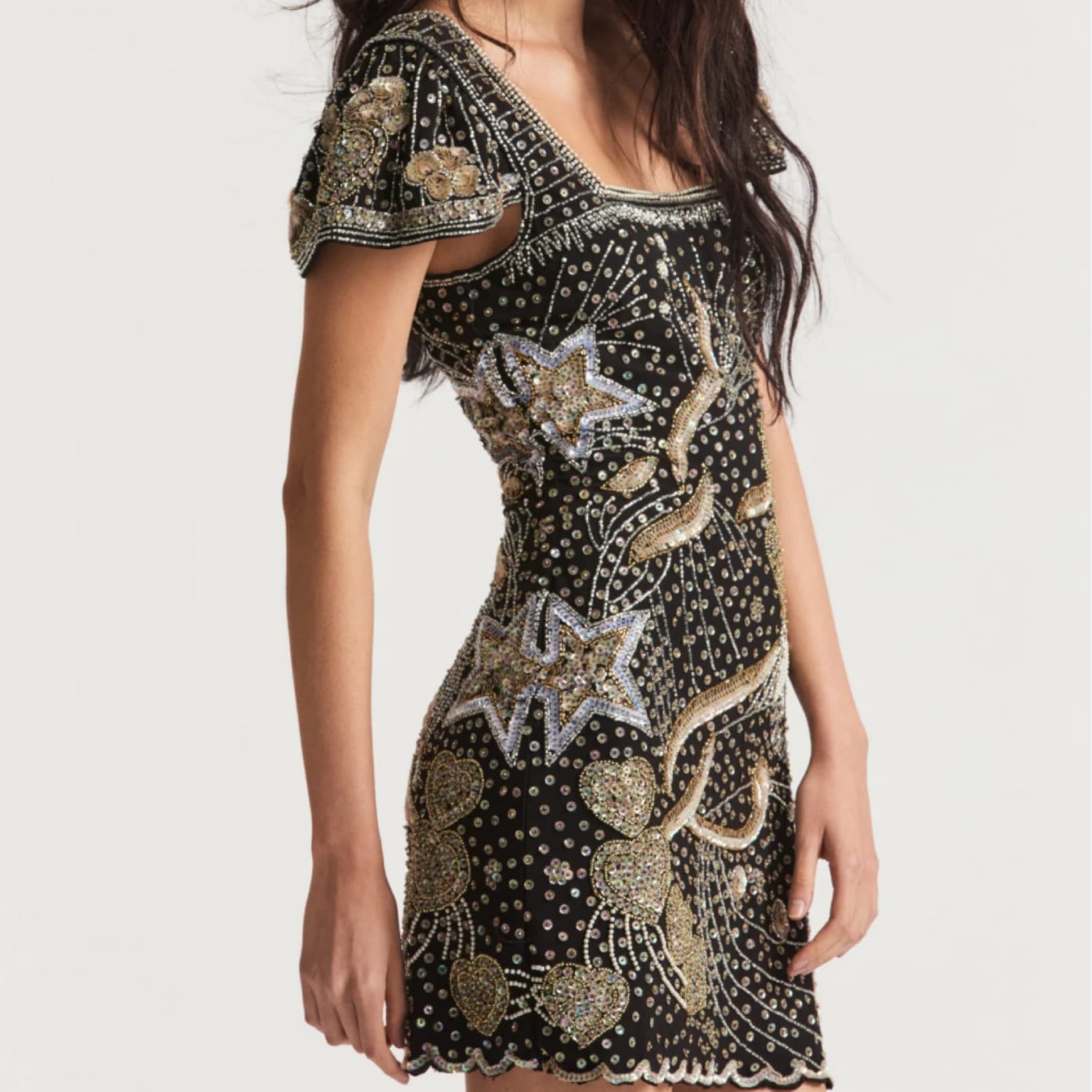 LoveShackFancy Beaded Dress - Image 2