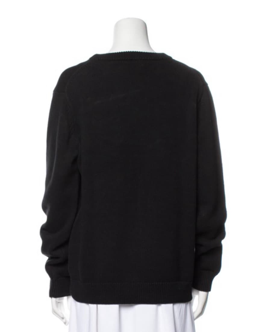 Casablanca Orange Knit Sweater - Image 3