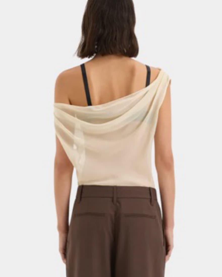 Sir. The Label Strobe Cowl Top Bone - Image 2