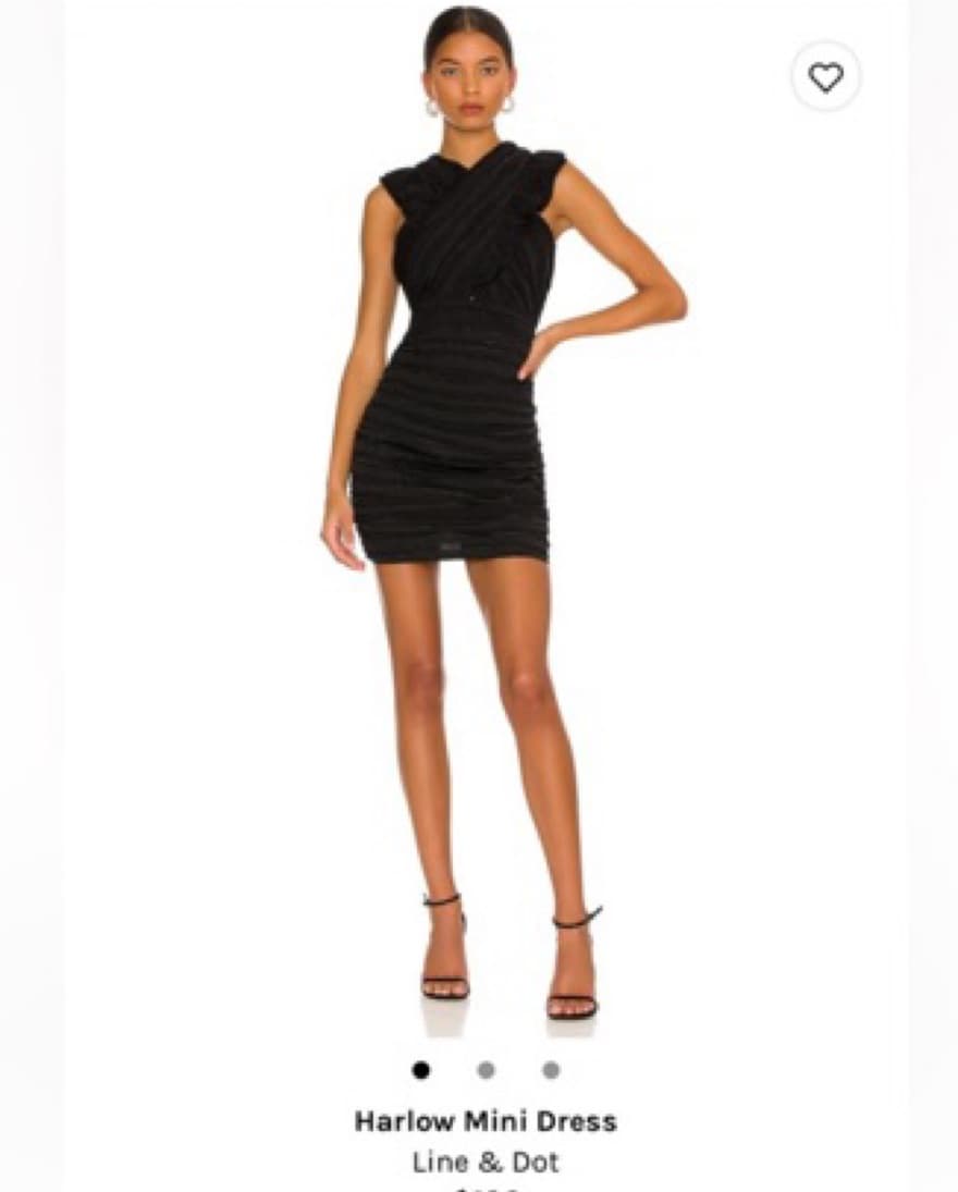 Revolve Line & Dot Dress - Image 1