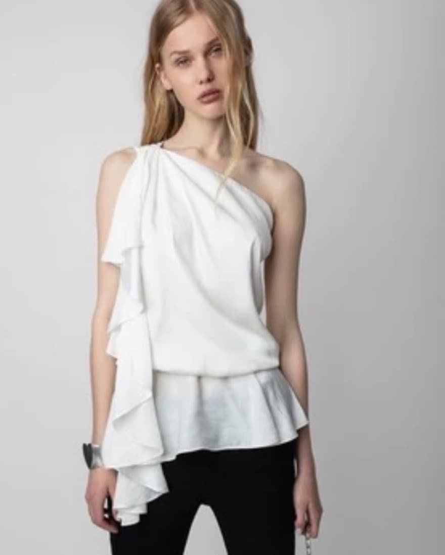 Zadig & Voltaire Tic Satin Top - Image 2