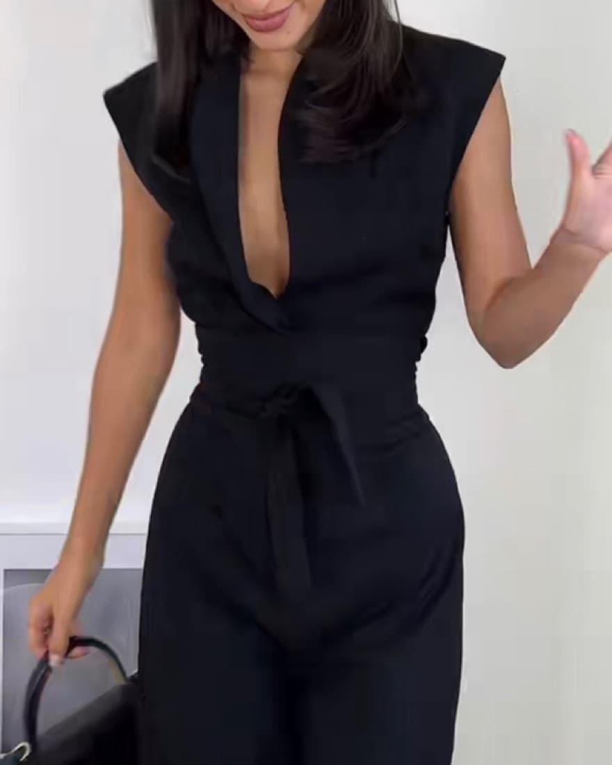 Odd Muse Sleeveless Jumpsuit - Image 5