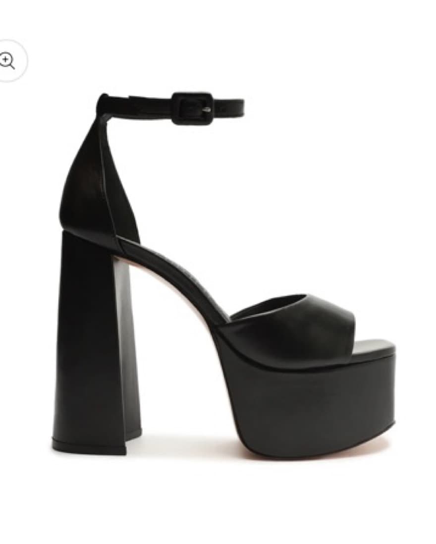 Schutz Black Platform Heels  - Image 1