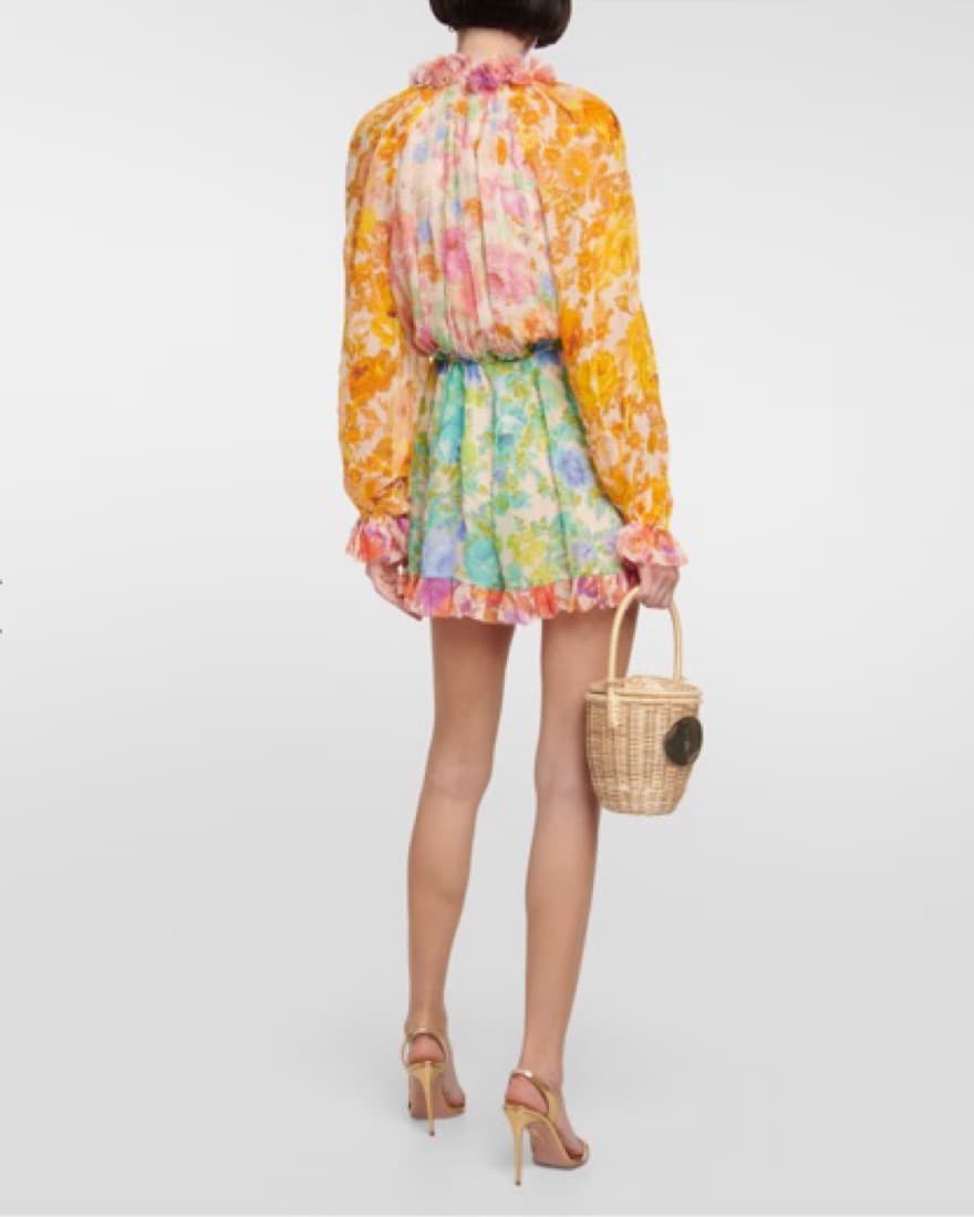 Zimmerman Raie Floral Playsuit - Image 2