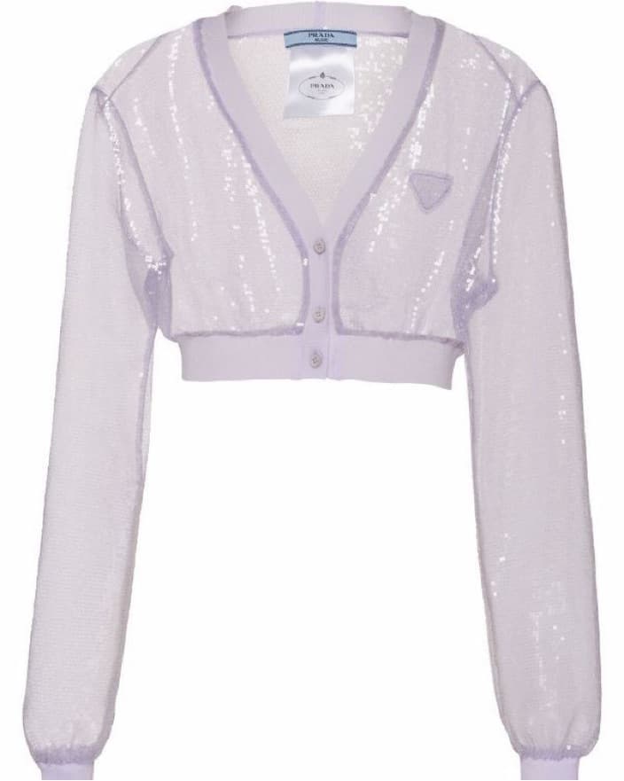 Prada Cropped Cardigan  - Image 1
