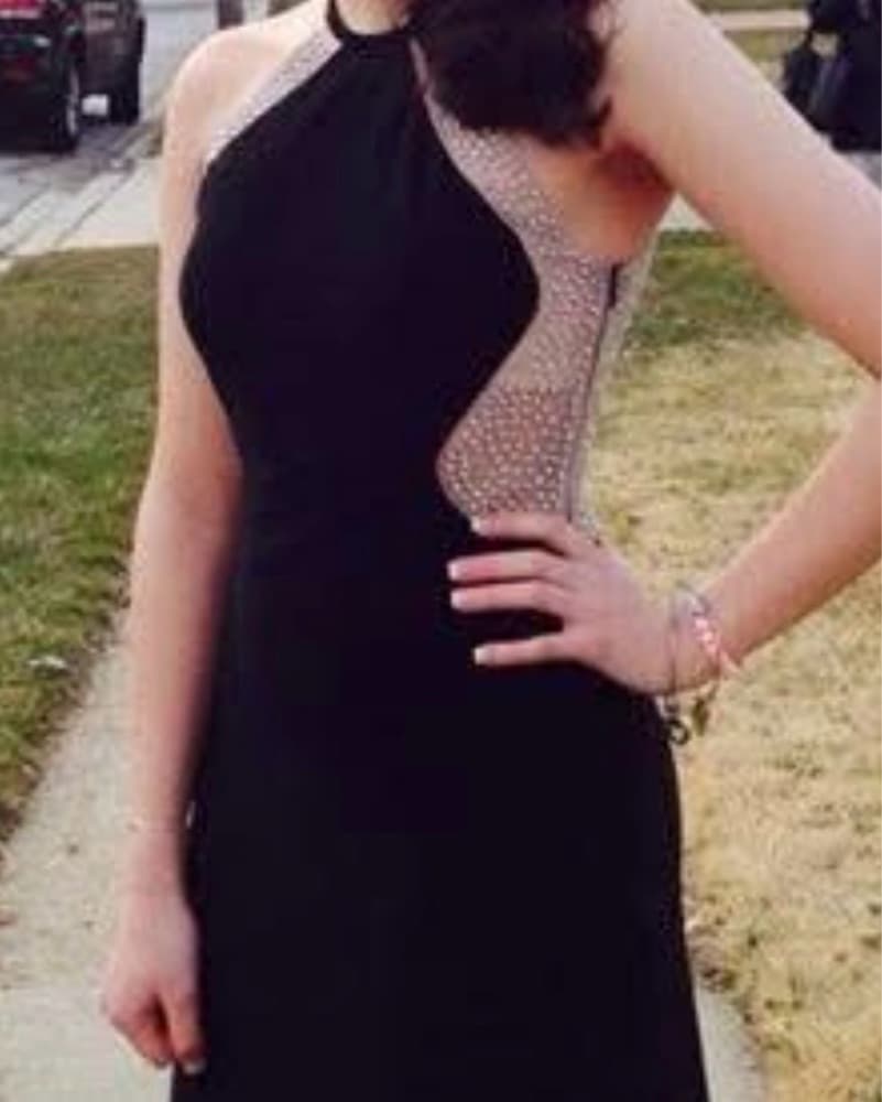 Elegant Black Xscape Dress - Image 2