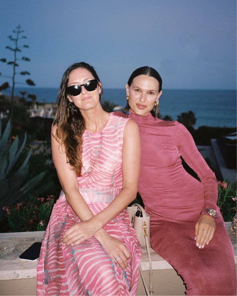 Stylish Pink Midi Dress  - Image 2