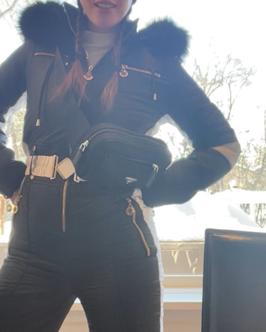 Black Ski Suit  - Image 2